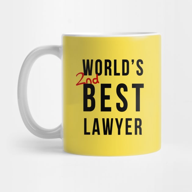World's 2nd Best Lawyer by FoxBox